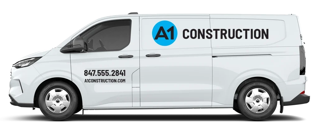 Commercial Graphics Van Cut Logos/text