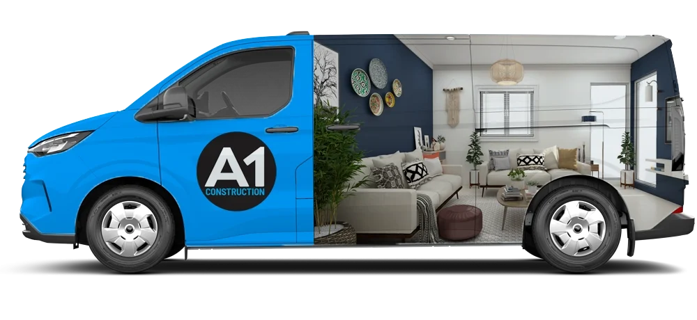 Commercial Graphics Van Full Wrap